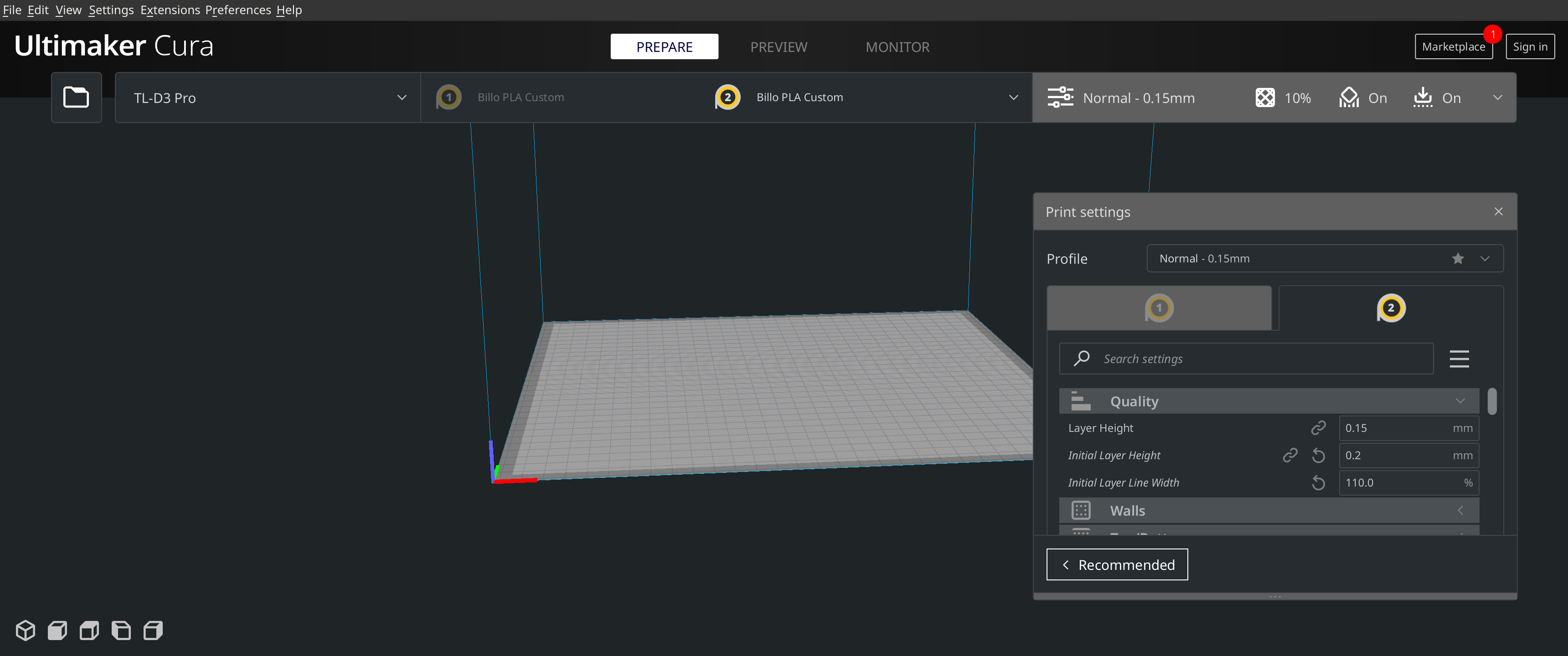 Super wrong scaled GUI under Gnome · Issue #11656 · Ultimaker/Cura · GitHub