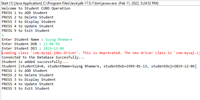 GitHub - Suyog9774/Student-CURD-Operation