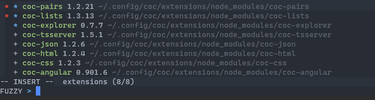 Multiple selection disappear when fuzzy search · Issue #2675 · neoclide ...