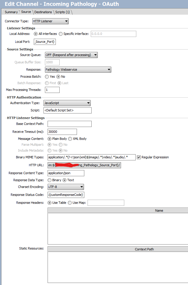 Box Http Listner Customising http response for listener · nextgenhealthcare connect ...