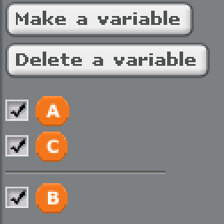 A, C; separator line; B. Scratch 1.4.