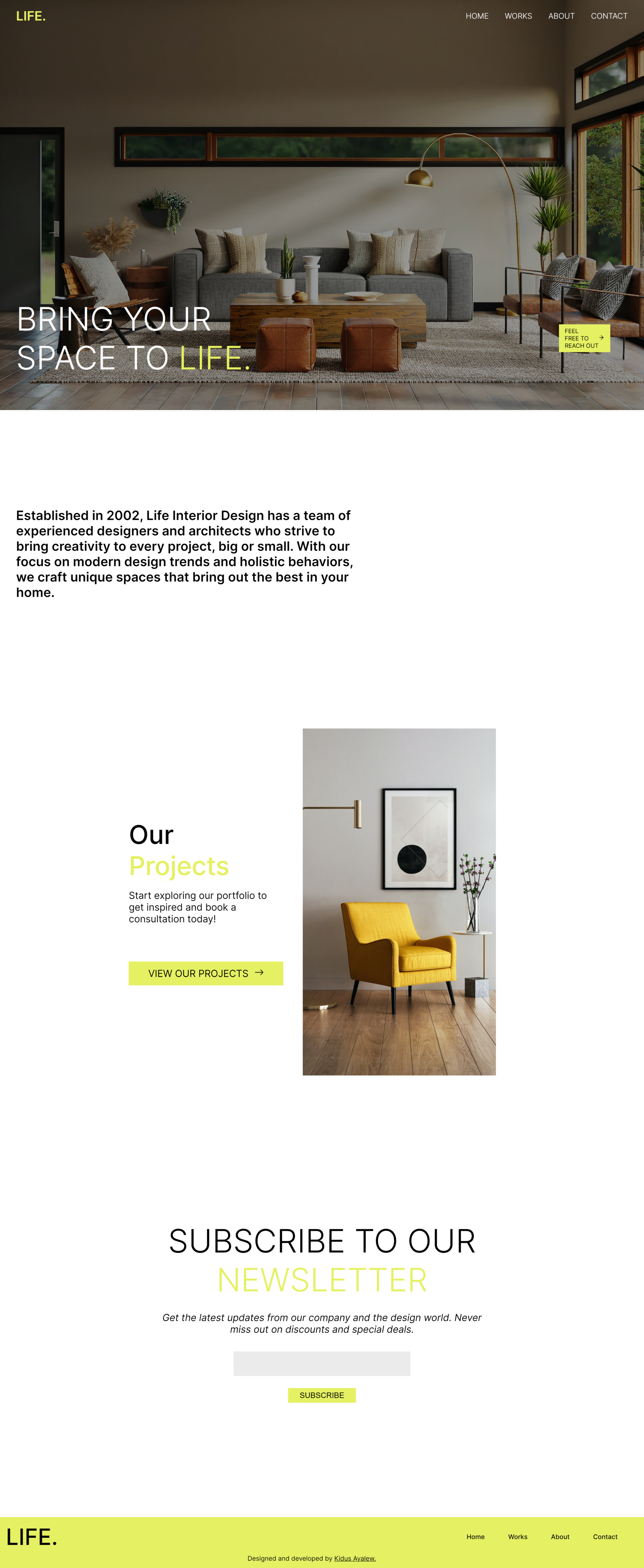 GitHub - kidusfmariam/life-design: A website for an interior design ...