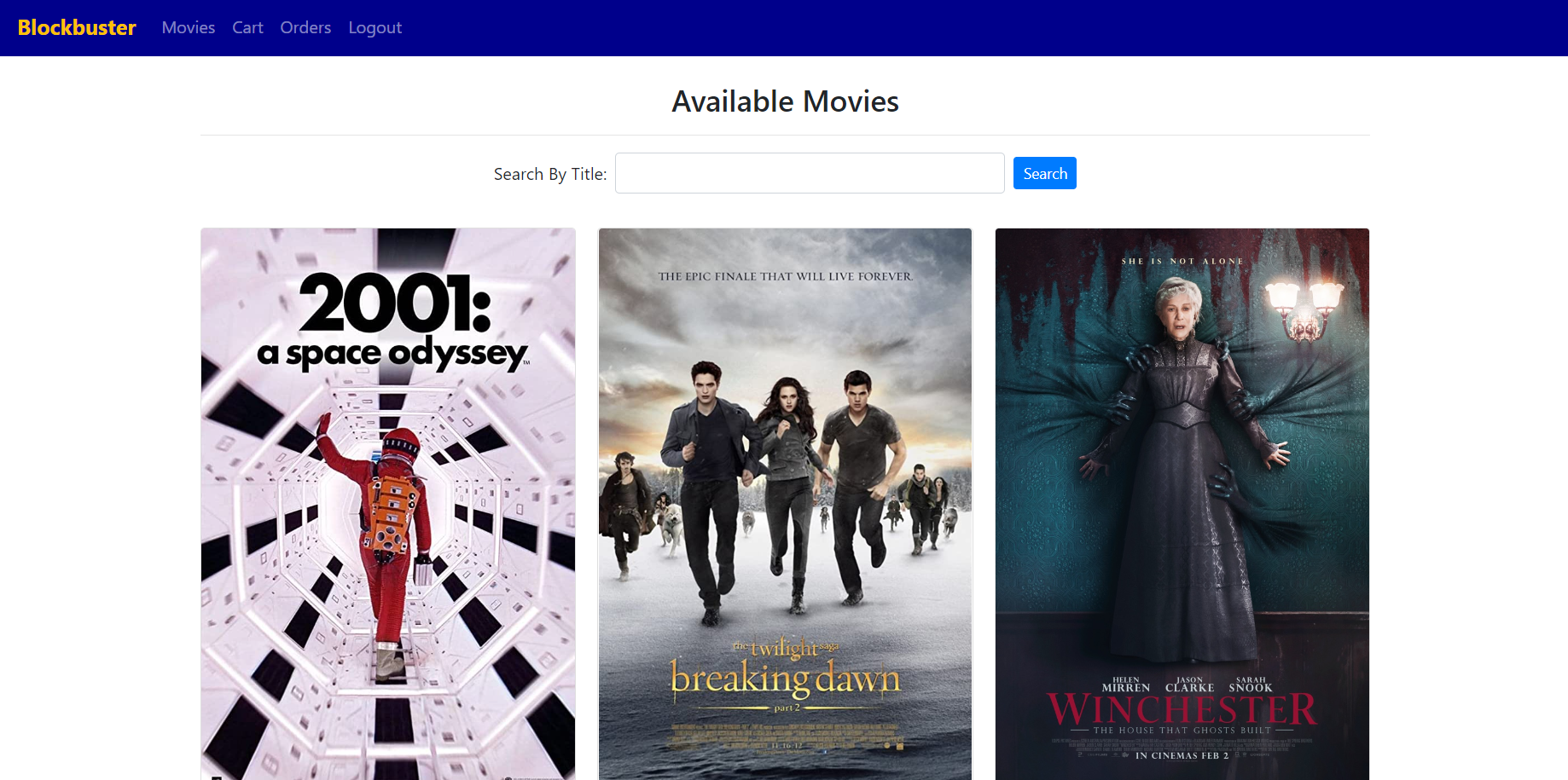 GitHub jessicamcg/blockbusterapp