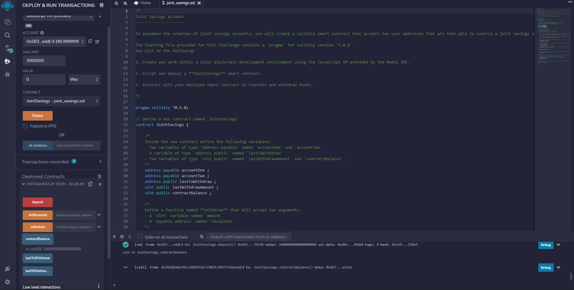 GitHub - Ethan202202/Savingsaccount-Smartcontract: Saving account on ...
