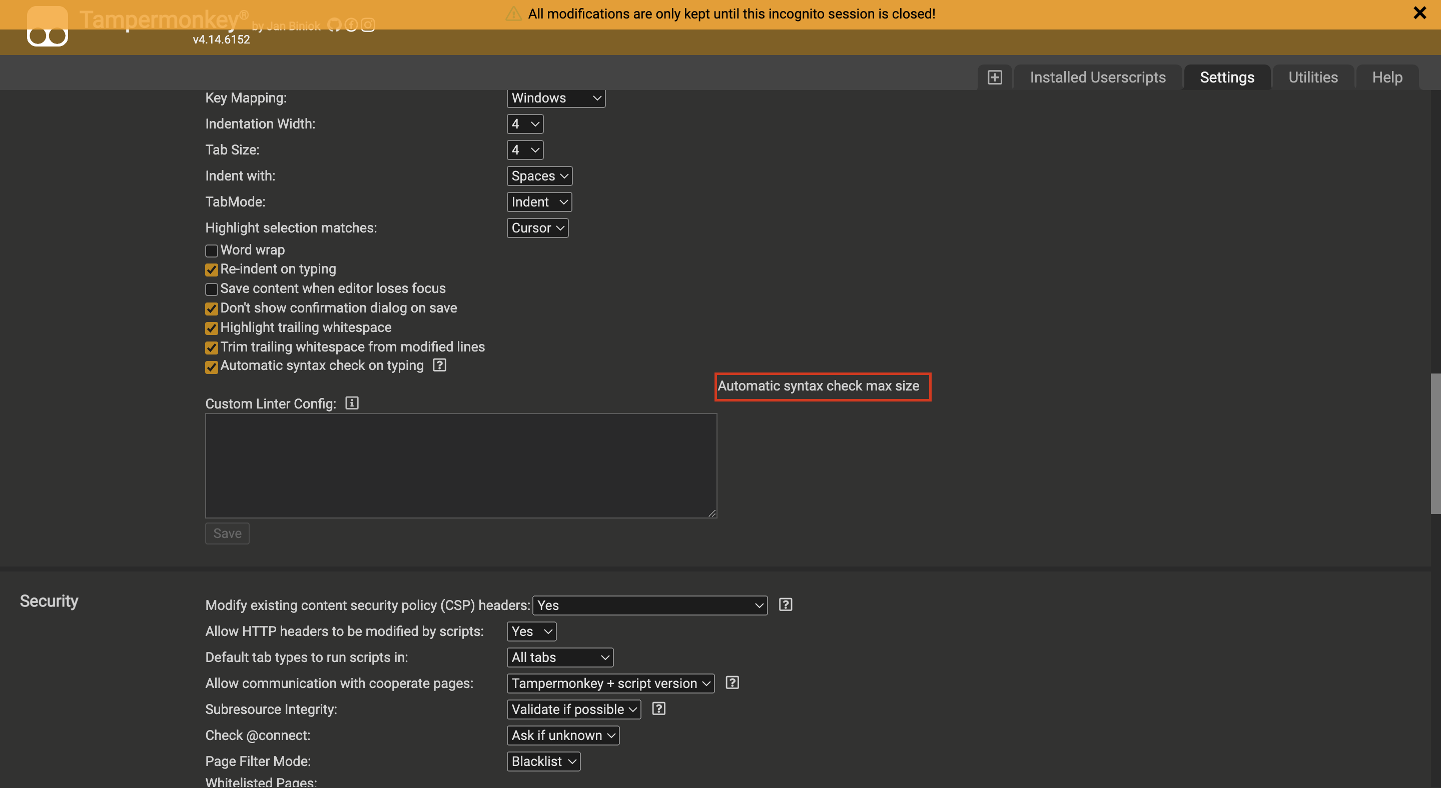 Tampermonkey beta and tampermonkey issues issue 1419 tampermonkey