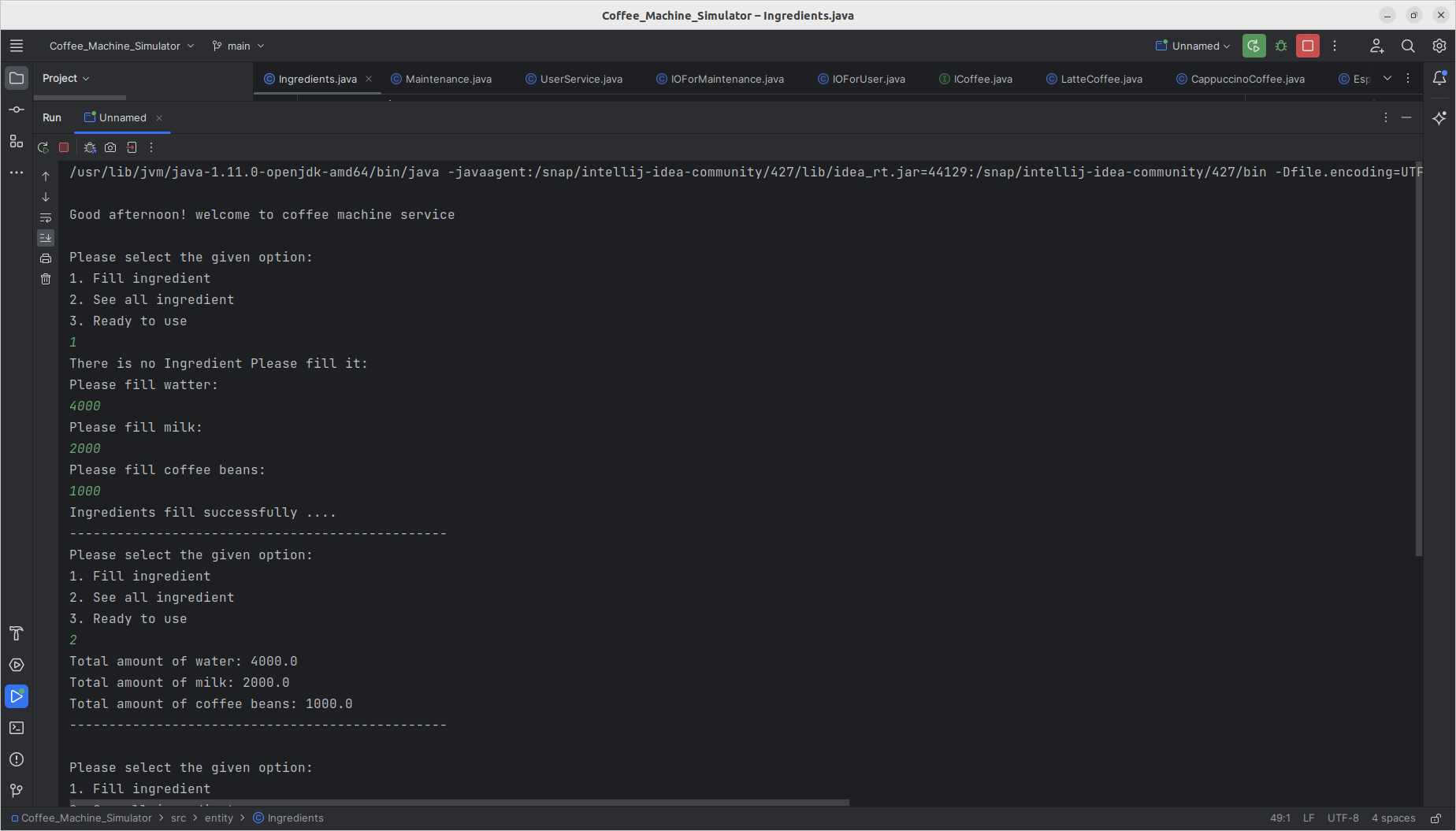 GitHub - AkankitAk/Coffee_Machine_Service
