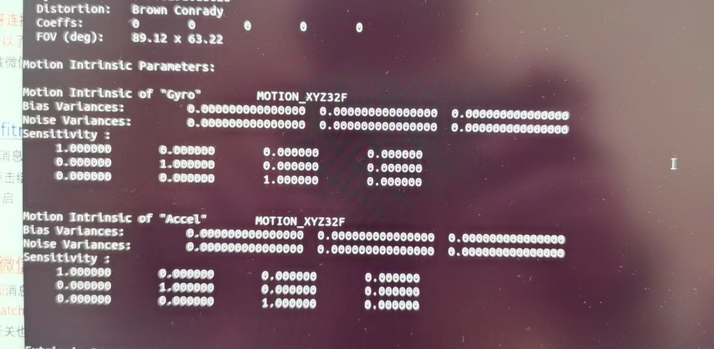 IMU internal parameter calibration data · Issue 11199 · IntelRealSense