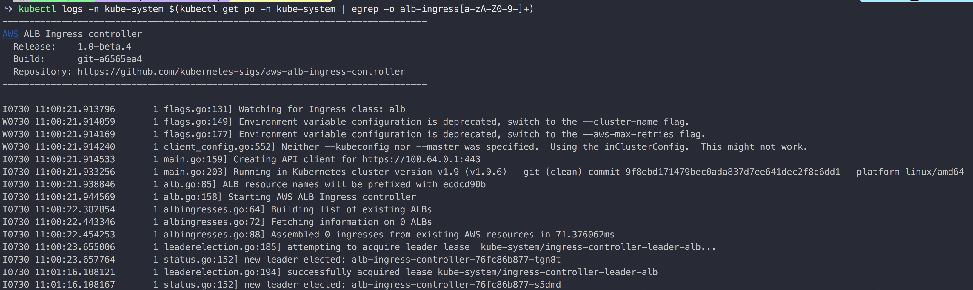 Ingress Nginx Warning logs · Issue #500 · kubernetes-sigs/aws-load ...