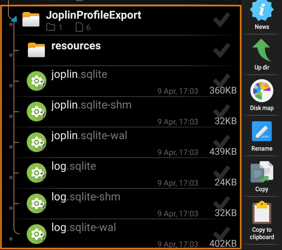Android: Export Profile is not working · Issue #3010 · laurent22/joplin ...