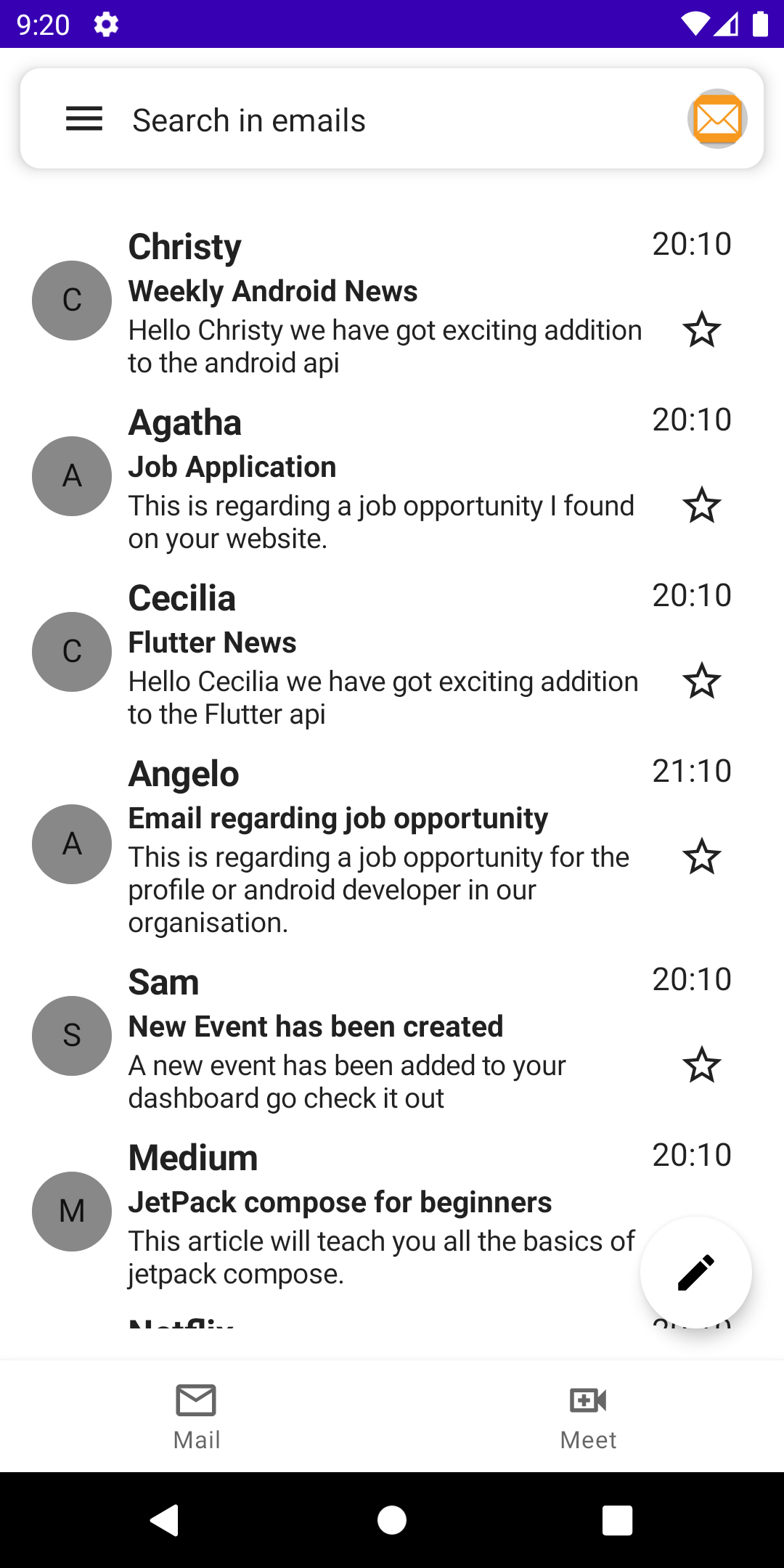 GitHub - renelbp/GmailComposeUI: Rebuild the Gmail Interface using ...