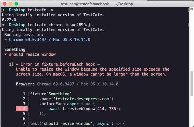 resizeWindow() stopped working after macOS update (Mojave) · Issue ...