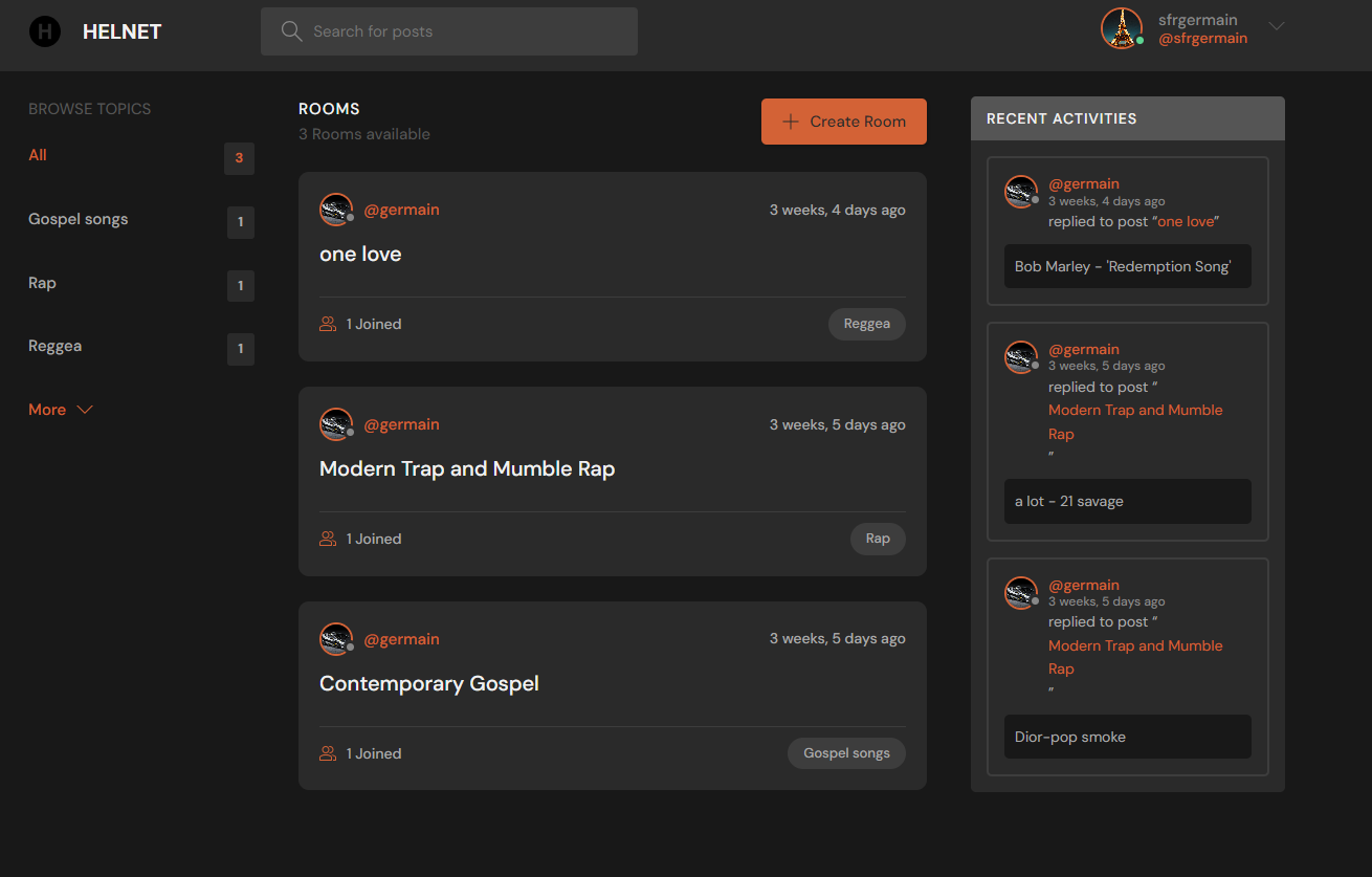 GitHub - germainsafari/Helnet: a social learning platform