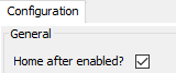Home after Enabled