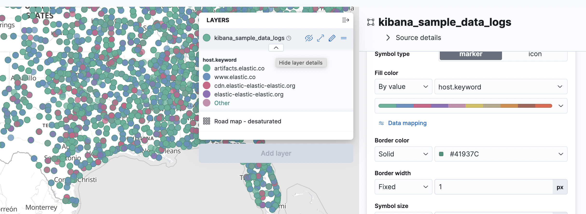 [Maps] Automatically display the maps legend · Issue #136626 · elastic ...
