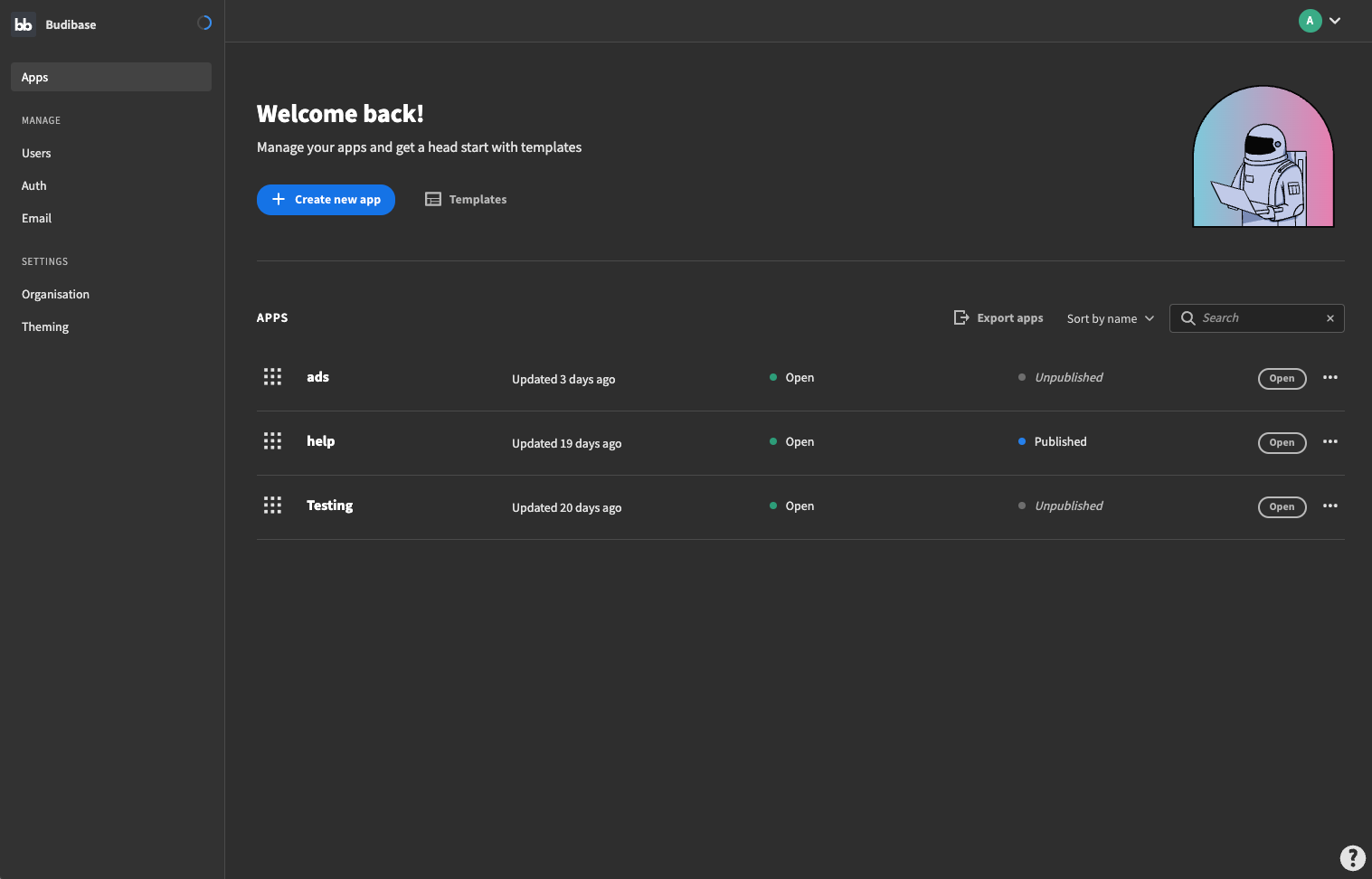 Sizing adjustments on Apps page · Issue #5228 · Budibase/budibase · GitHub