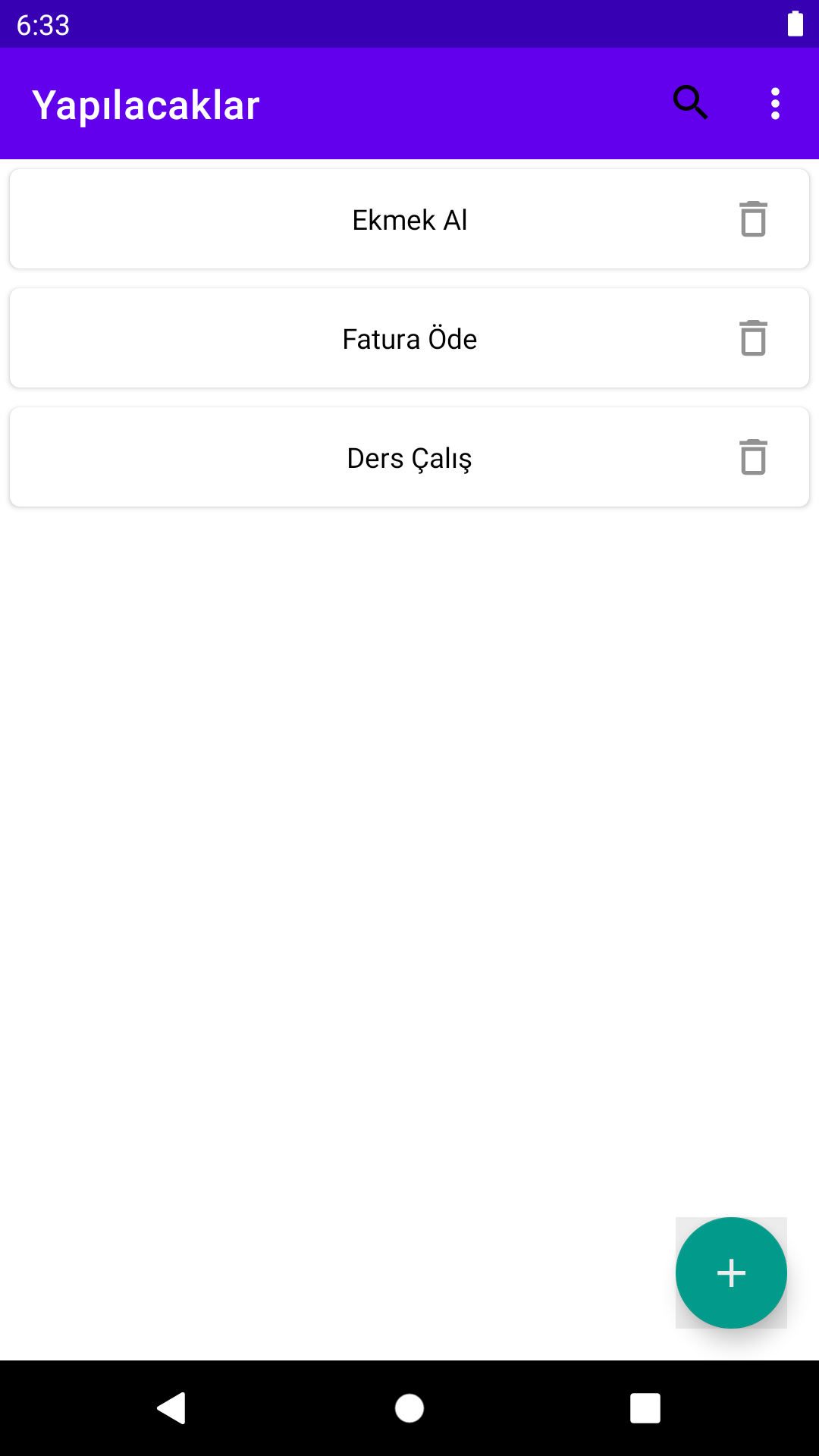 GitHub - BeyzaNurAydemir/ToDoApp: Room Kullanım Örneği