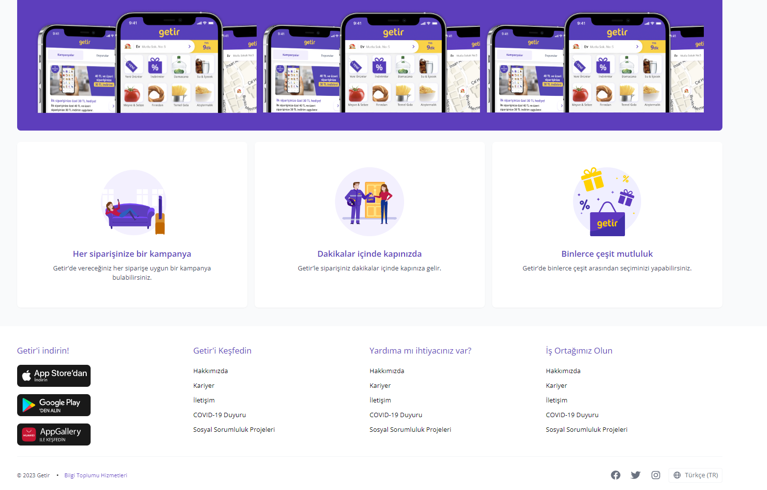 GitHub - ylmgrbzz/Getir-HomePage-Clone-With-ReactJS-and-TailwindCSS ...