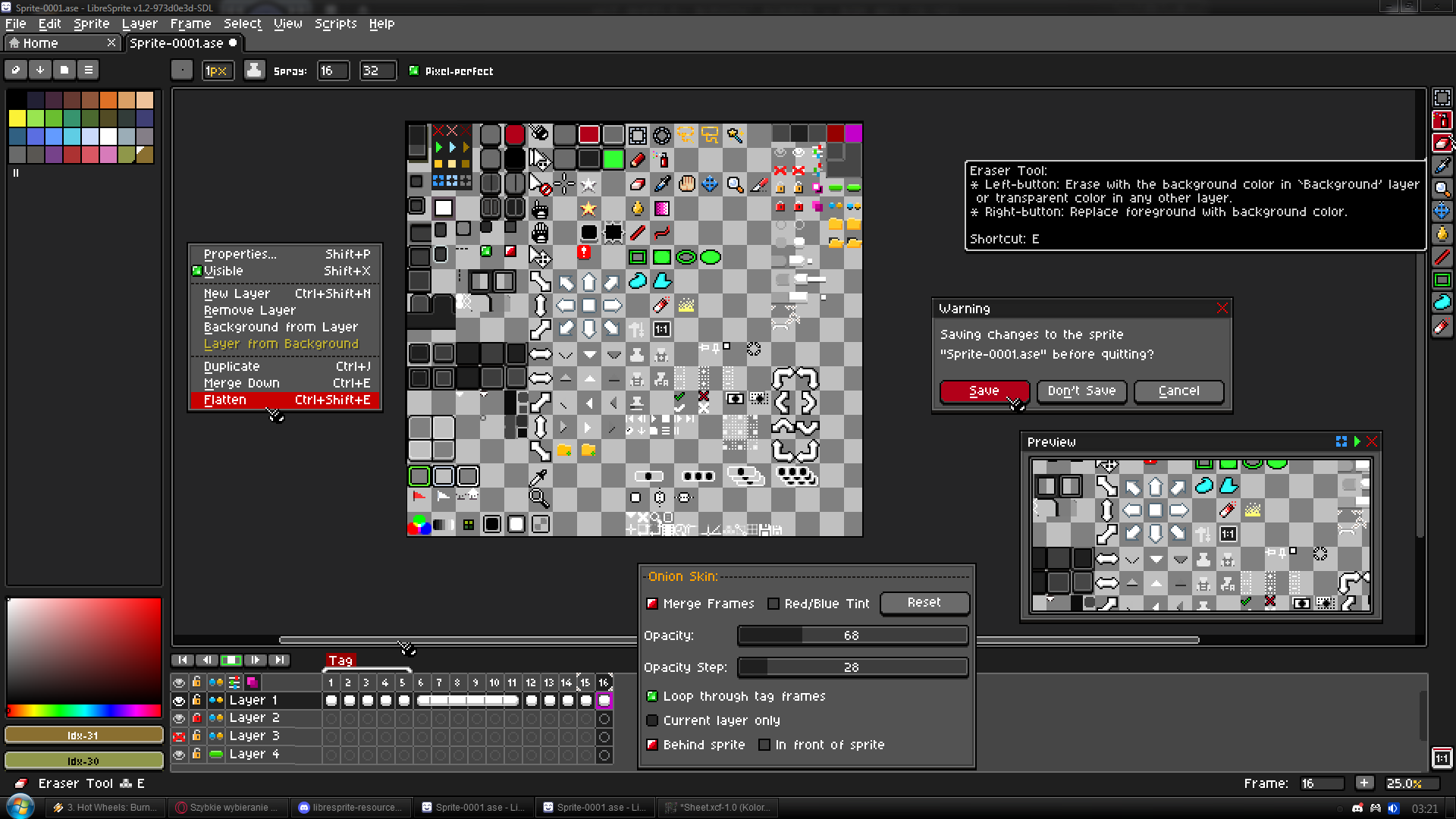 GitHub ZeroAlvein LibreSprite Zero Dark Theme GitHub