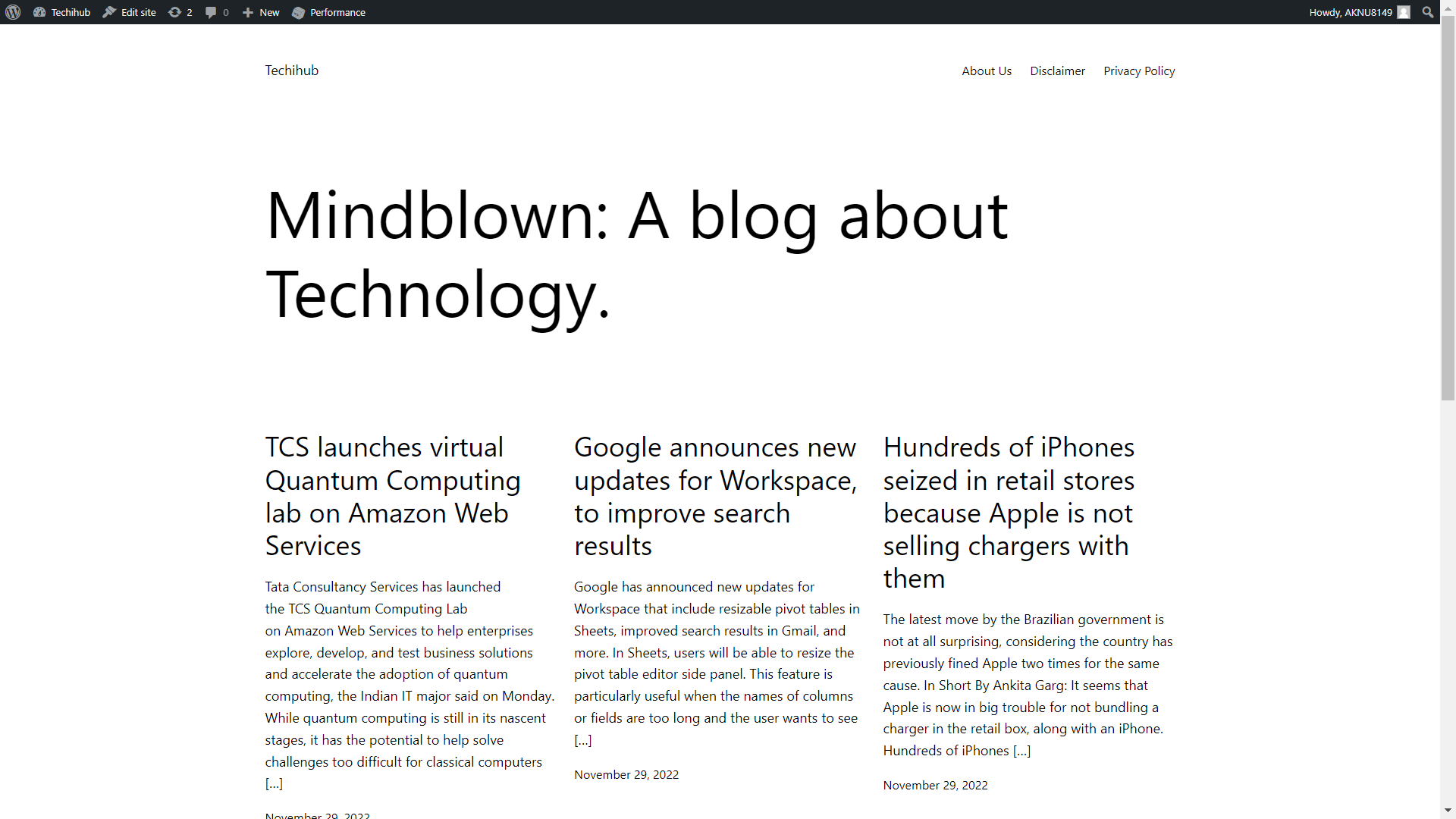 GitHub - TGVPRAVEEN/Techihub: We created this website for everyone as ...