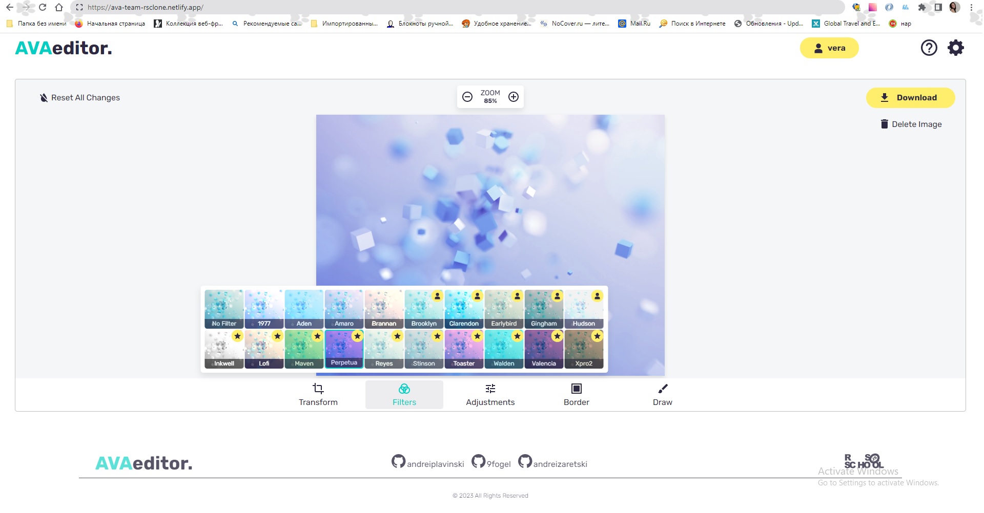 GitHub - 9fogel/AVA-project: Final project for RS School Stage #2