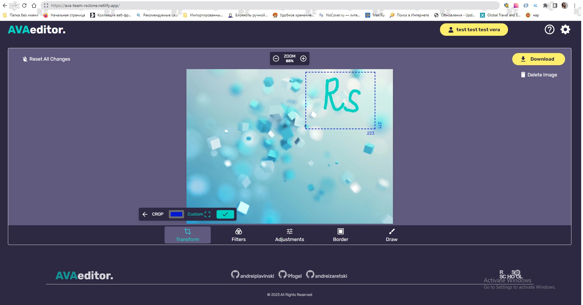 GitHub - 9fogel/AVA-project: Final project for RS School Stage #2