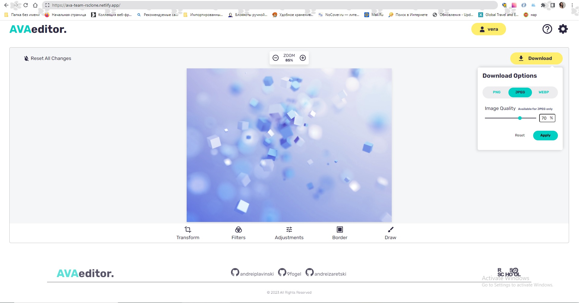 GitHub - 9fogel/AVA-project: Final project for RS School Stage #2