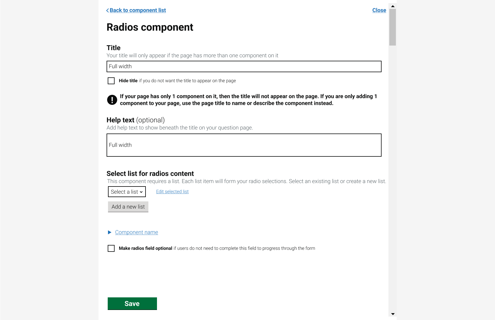 Reviewed radios UI (2)