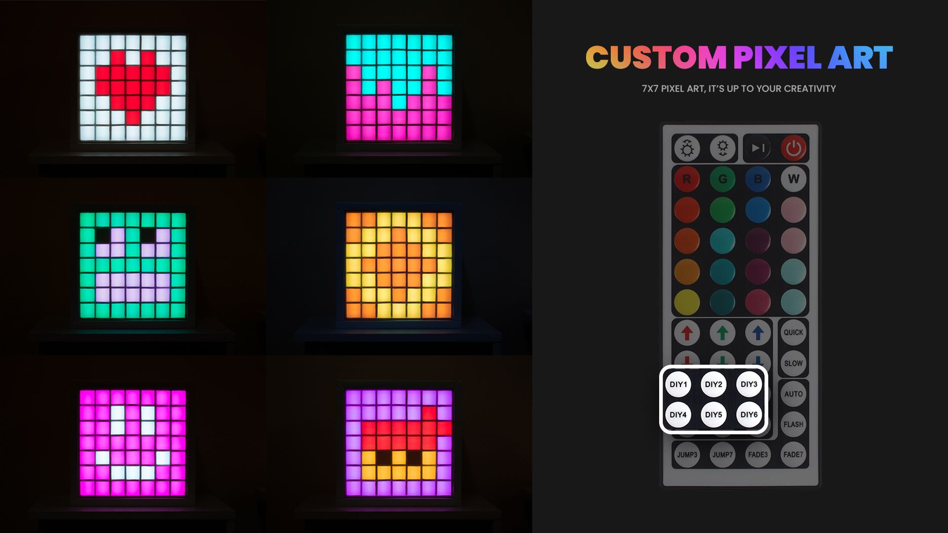 GitHub - awafa116/Pixel-Display: this is an Arduino project, a 7x7 led ...