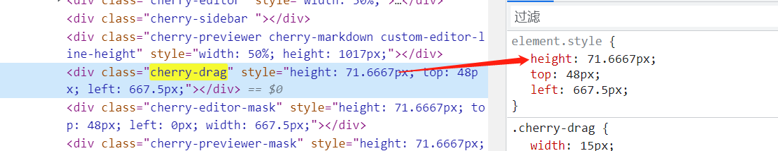 在某些情况下cherry-drag的高度没有正确渲染 · Issue #216 · Tencent/cherry-markdown · GitHub