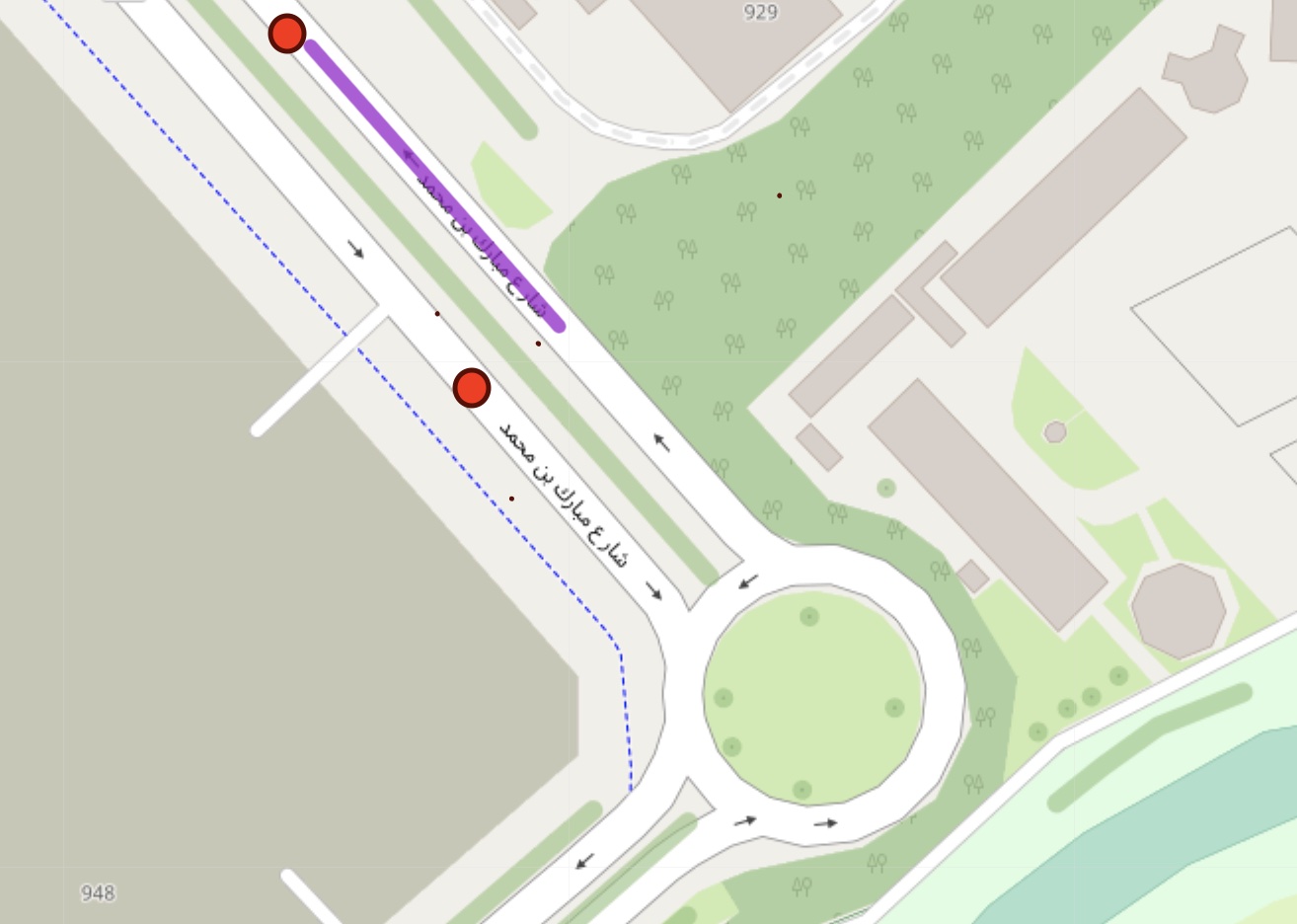 Valhalla Routing Engine Routing issue matches to wrong side with Trace attributes · Issue #3854 ...