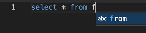 SQL auto-suggest is broken · Issue #160587 · microsoft/vscode · GitHub