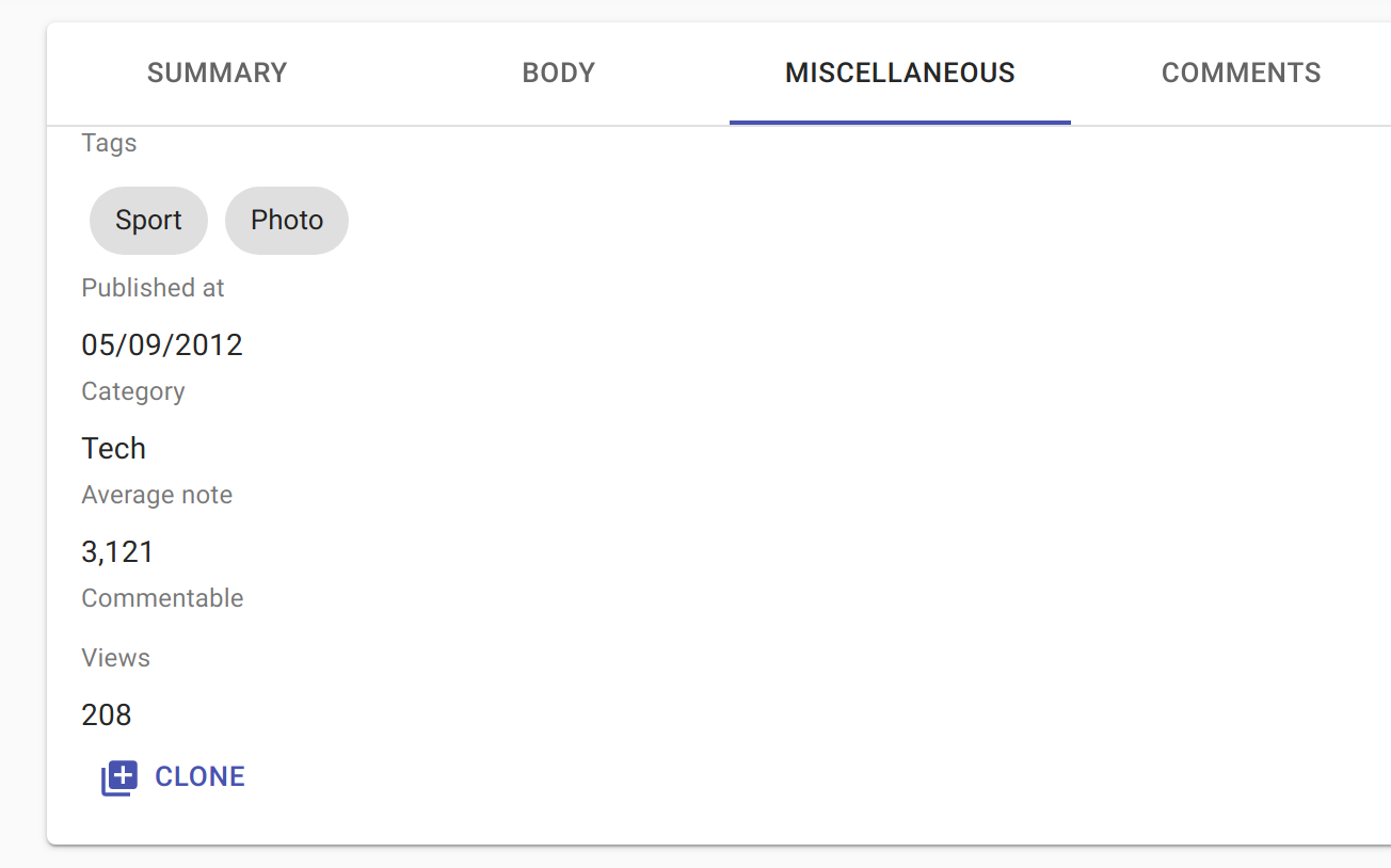 Field margin is too small on ShowView · Issue 3641 · marmelab/react