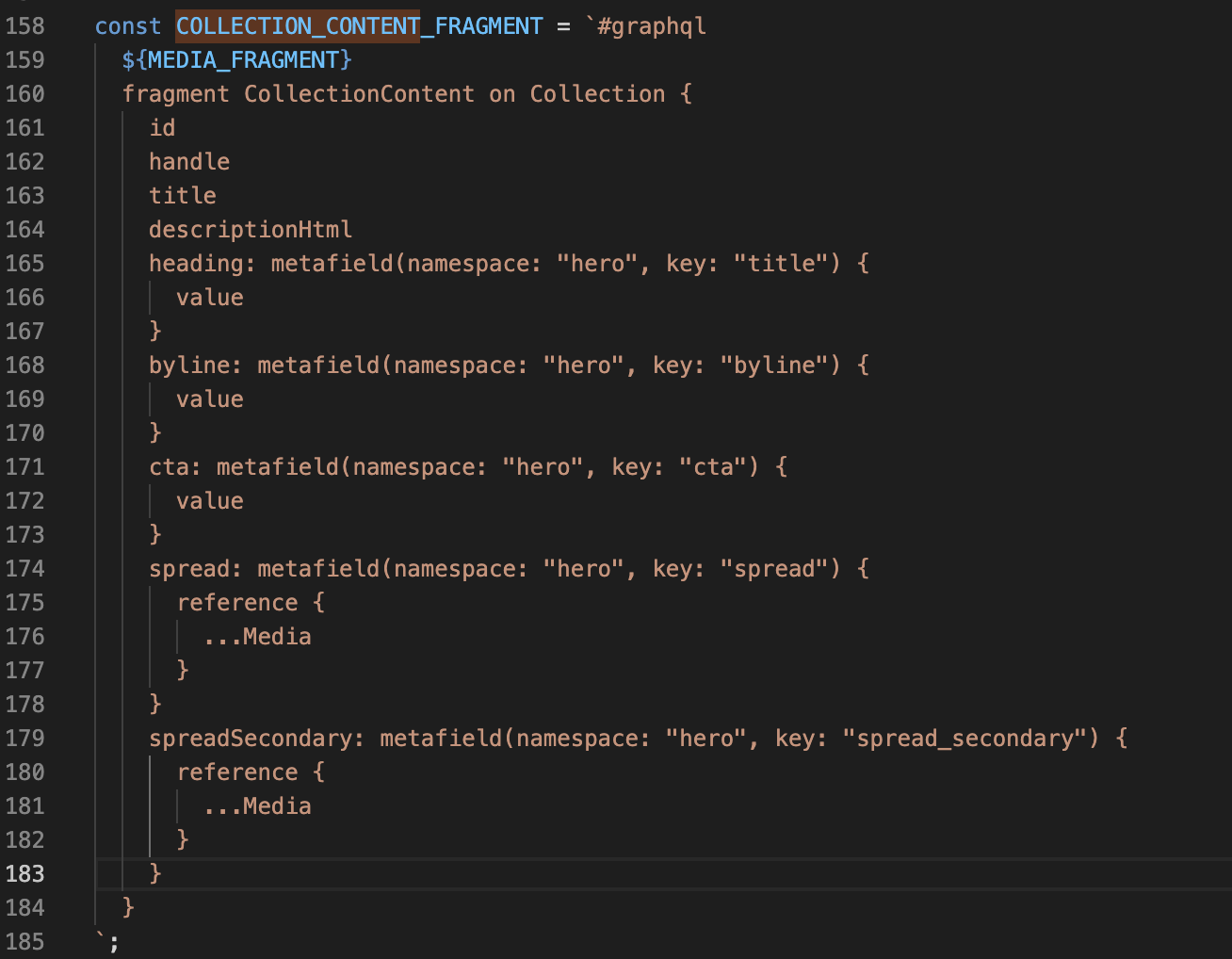 How to add specific metafields that match the demo store content ...