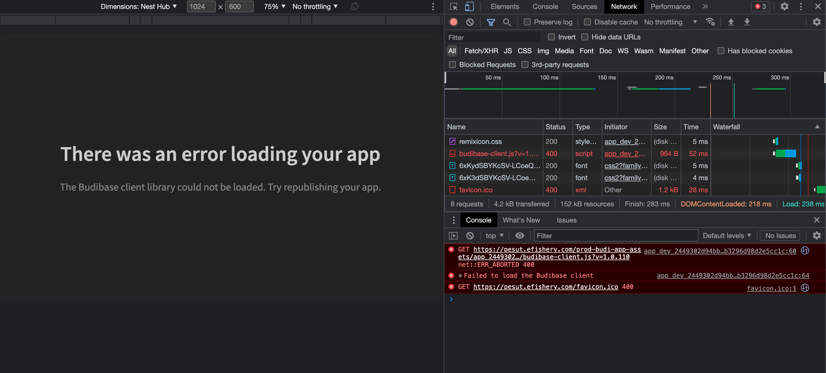 There was an error loading your app · Budibase budibase · Discussion ...