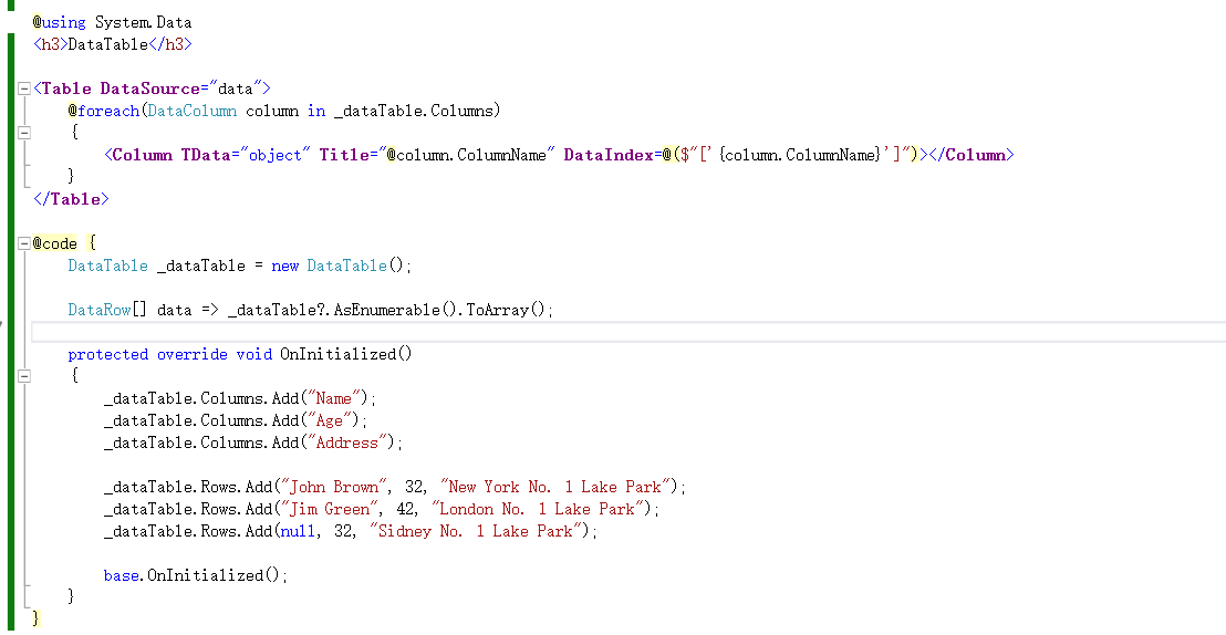 For scenarios that use ADO.NET to query a database, you can also use a ...