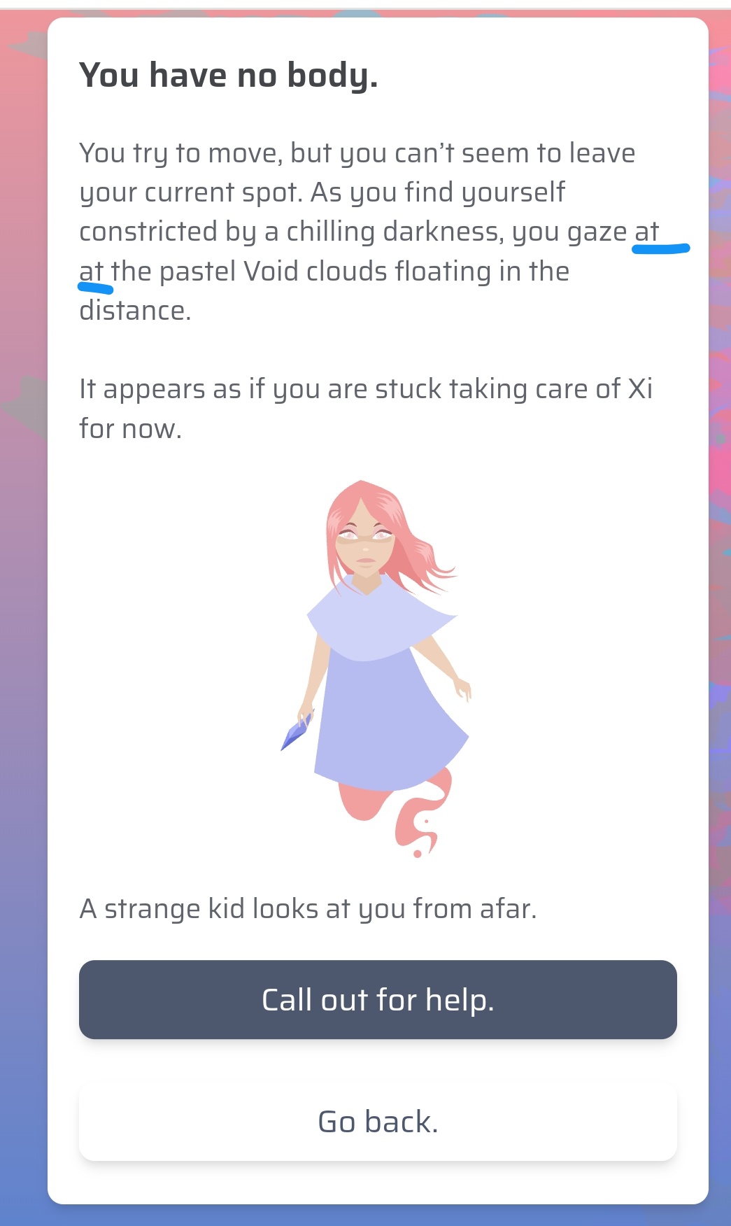 Grammar error while pressing "explore" · Issue #112 · voidpet/bugs · GitHub