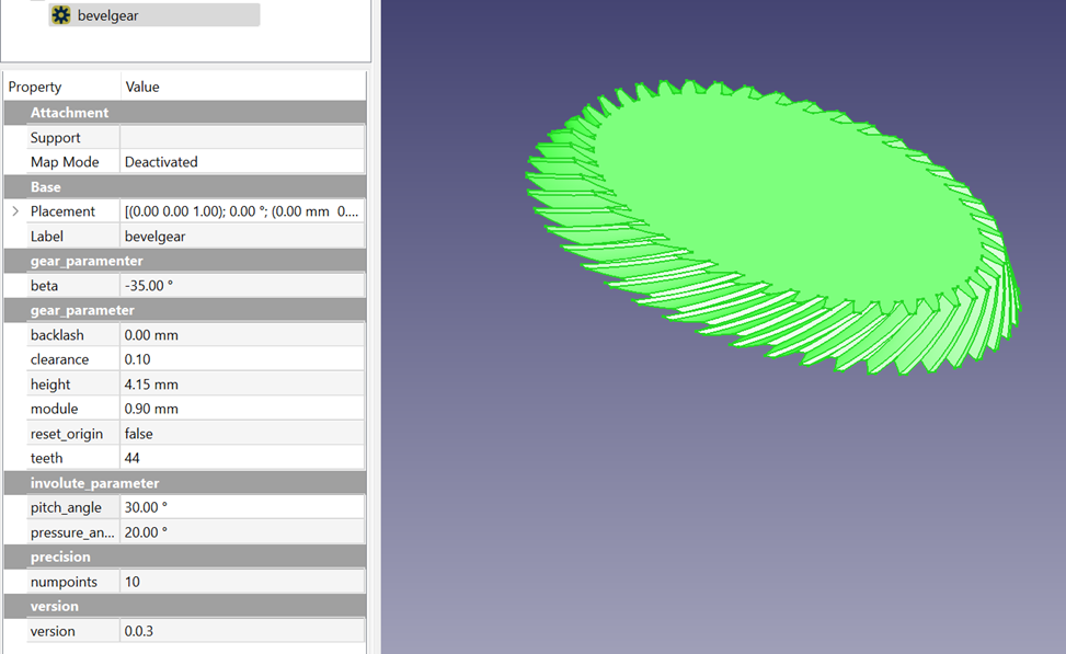 Bevel Gears tooth forms Pitch Angles > 50° · Issue 100