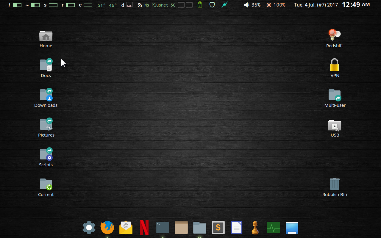There is still no GUI option to change the desktop grid size, and I can ...