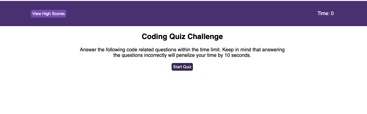 GitHub - hoffnik/challenge4-code-quizz: This is a code quizz built with ...